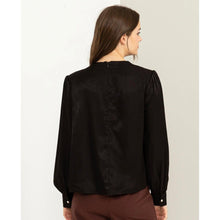 Gathered Shoulder Detail Top-Tops-The Little Tichel Lady