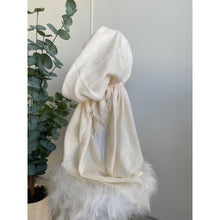 Pretied Turkish Cotton Textured Tichel w/ Long Tails - Butter-pretieds-The Little Tichel Lady
