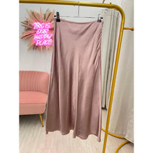 Midi Slip Skirt - Blush/Neutral-skirt-The Little Tichel Lady