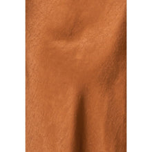 Rust Satin Slip Skirt-skirt-The Little Tichel Lady