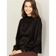 Gathered Shoulder Detail Top-Tops-The Little Tichel Lady