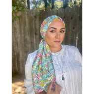 Yomi - Rinati Lakel, Floral Print-Specialty Items-The Little Tichel Lady