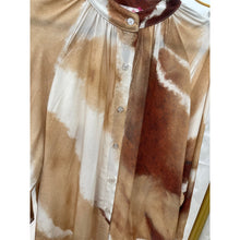 Watercolor Top - Neutral O/S-tops-The Little Tichel Lady