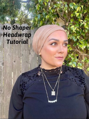 SHAPER-LESS Headwrap Tutorial! No Volumizer Needed