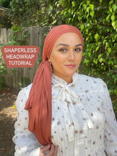How to Tie a Low Volume Headwrap With or Without a Shaper Tutorial!
