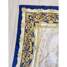 Lancel Authentic Vintage Designer Headscarf, Acanthus Scrolls-Designer headscarf-The Little Tichel Lady