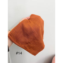 Turkish Cotton Textured Solid Squares Tichel-Squares-The Little Tichel Lady