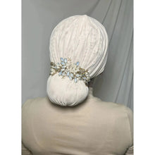Luxurious Pearl & Crystals Headpiece, Avigail Lahiani-Headband-The Little Tichel Lady