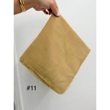 Turkish Cotton Textured Solid Squares Tichel-Squares-The Little Tichel Lady