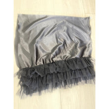 Evening Headscarf w/ Tulle, Rinati Lakel - Black-Specialty Items-The Little Tichel Lady