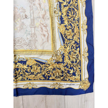 Lancel Authentic Vintage Designer Headscarf, Acanthus Scrolls-Designer headscarf-The Little Tichel Lady