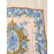 Dior Authentic Designer Headscarf, Romantic Floral Motif-Designer headscarf-The Little Tichel Lady