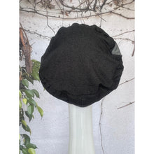 Embellished Hat - Size #2 Black Denim Bow-Hat-The Little Tichel Lady