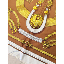 Hermes Authentic Vintage Designer Headscarf, Gaucho par Hermes-Designer headscarf-The Little Tichel Lady