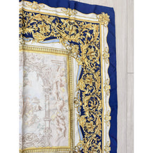 Lancel Authentic Vintage Designer Headscarf, Acanthus Scrolls-Designer headscarf-The Little Tichel Lady