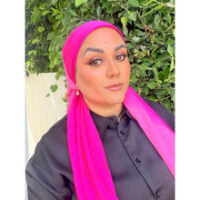 YSL Authentic Designer Headscarf, Ombre-Designer headscarf-The Little Tichel Lady