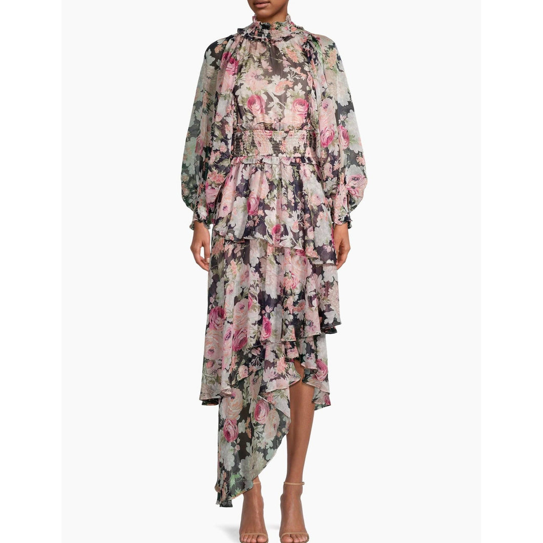 Elliatt Astrid Navy Floral Dress The Little Tichel Lady Elliatt Astrid Navy Floral Dress The Little Tichel Lady