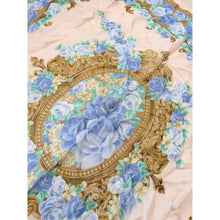 Dior Authentic Designer Headscarf, Romantic Floral Motif-Designer headscarf-The Little Tichel Lady