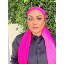 YSL Authentic Designer Headscarf, Ombre-Designer headscarf-The Little Tichel Lady