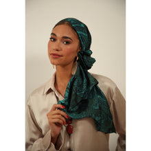 Yomi - Rinati Lakel, Teal Green Paisley-Specialty Items-The Little Tichel Lady