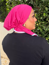 Dri Fit Pretied Headcover, Activewear - Hot Pink-pretieds-The Little Tichel Lady