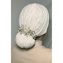 Luxurious Pearl & Crystals Headpiece, Avigail Lahiani-Headband-The Little Tichel Lady