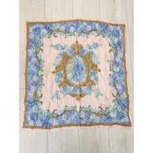 Dior Authentic Designer Headscarf, Romantic Floral Motif-Designer headscarf-The Little Tichel Lady