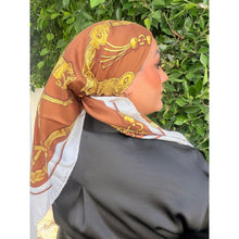 Hermes Authentic Vintage Designer Headscarf, Gaucho par Hermes-Designer headscarf-The Little Tichel Lady