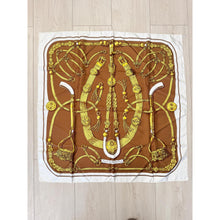Hermes Authentic Vintage Designer Headscarf, Gaucho par Hermes-Designer headscarf-The Little Tichel Lady