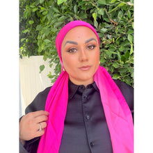 YSL Authentic Designer Headscarf, Ombre-Designer headscarf-The Little Tichel Lady