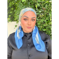 Dior Authentic Designer Headscarf, Wildflower Motif-Designer headscarf-The Little Tichel Lady