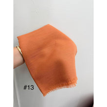 Turkish Cotton Textured Solid Squares Tichel-Squares-The Little Tichel Lady