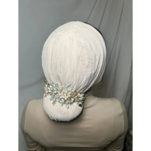 Luxurious Pearl & Crystals Headpiece, Avigail Lahiani-Headband-The Little Tichel Lady