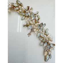 Luxurious Pearl & Crystals Headpiece, Avigail Lahiani-Headband-The Little Tichel Lady
