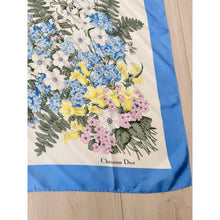 Dior Authentic Designer Headscarf, Wildflower Motif-Designer headscarf-The Little Tichel Lady