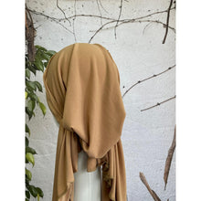 Embellished Metallic Pretied - Caramel-pretieds-The Little Tichel Lady