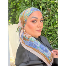Dior Authentic Designer Headscarf, Romantic Floral Motif-Designer headscarf-The Little Tichel Lady