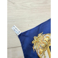 Lancel Authentic Vintage Designer Headscarf, Acanthus Scrolls-Designer headscarf-The Little Tichel Lady