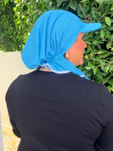 Standard Visor Dri Fit Pretied - Turquoise-pretieds-The Little Tichel Lady