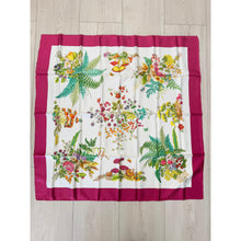 Gucci Authentic Vintage Designer Headscarf, Deep Berry Flora-Designer headscarf-The Little Tichel Lady