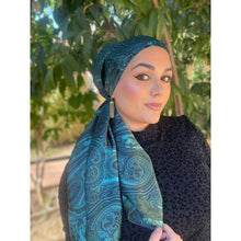 Yomi - Rinati Lakel, Teal Green Paisley-Specialty Items-The Little Tichel Lady