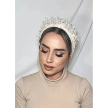 Luxurious Pearl Headpiece, Avigail Lahiani-Headband-The Little Tichel Lady