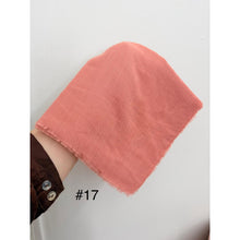 Turkish Cotton Textured Solid Squares Tichel-Squares-The Little Tichel Lady