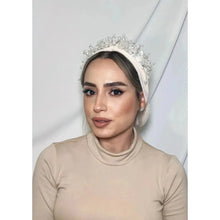 Luxurious Pearl Headpiece, Avigail Lahiani-Headband-The Little Tichel Lady