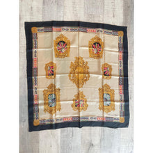Dior Authentic Designer Headscarf, Baroque Print-Designer headscarf-The Little Tichel Lady