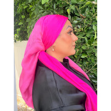 YSL Authentic Designer Headscarf, Ombre-Designer headscarf-The Little Tichel Lady