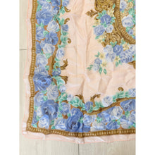 Dior Authentic Designer Headscarf, Romantic Floral Motif-Designer headscarf-The Little Tichel Lady