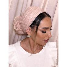 Avigail Lahiani Elegant Headcover Set - Pink/Peach Lace-Specialty Items-The Little Tichel Lady