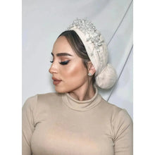 Luxurious Pearl Headpiece, Avigail Lahiani-Headband-The Little Tichel Lady