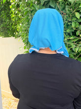 Standard Visor Dri Fit Pretied - Turquoise-pretieds-The Little Tichel Lady